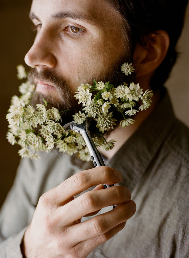 Latest Trend: Flower Beards