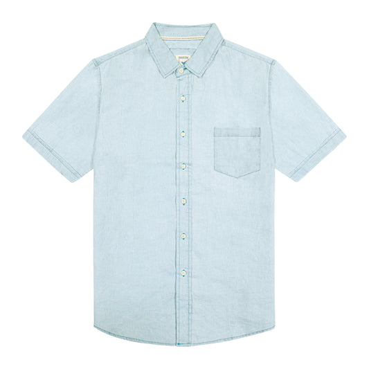 The West Hampton Short Sleeve Eco-Conscious Linen Shirt